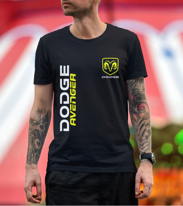 Premium T-Shirt: Dodge Avenger Ram T-Shirt Dodge Avenger Ram T-Shirt