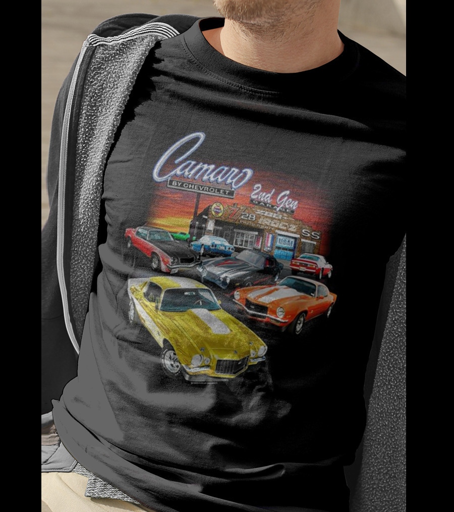 Camaro By Chevrolet 2nd Gen Garage Z28 SS T-Shirt