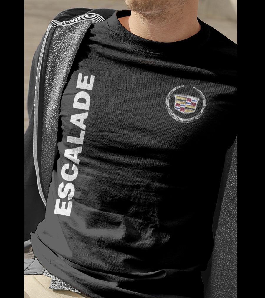 ESCALADE Cadillac Crest And Emblem T-Shirt