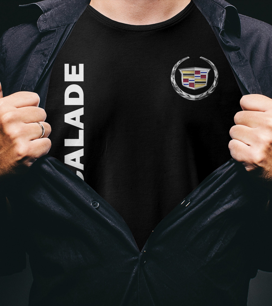 ESCALADE Cadillac Crest And Emblem T-Shirt