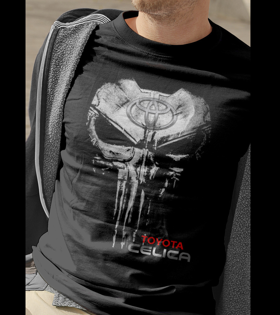 Toyota Celica Skull Emblem T-Shirt