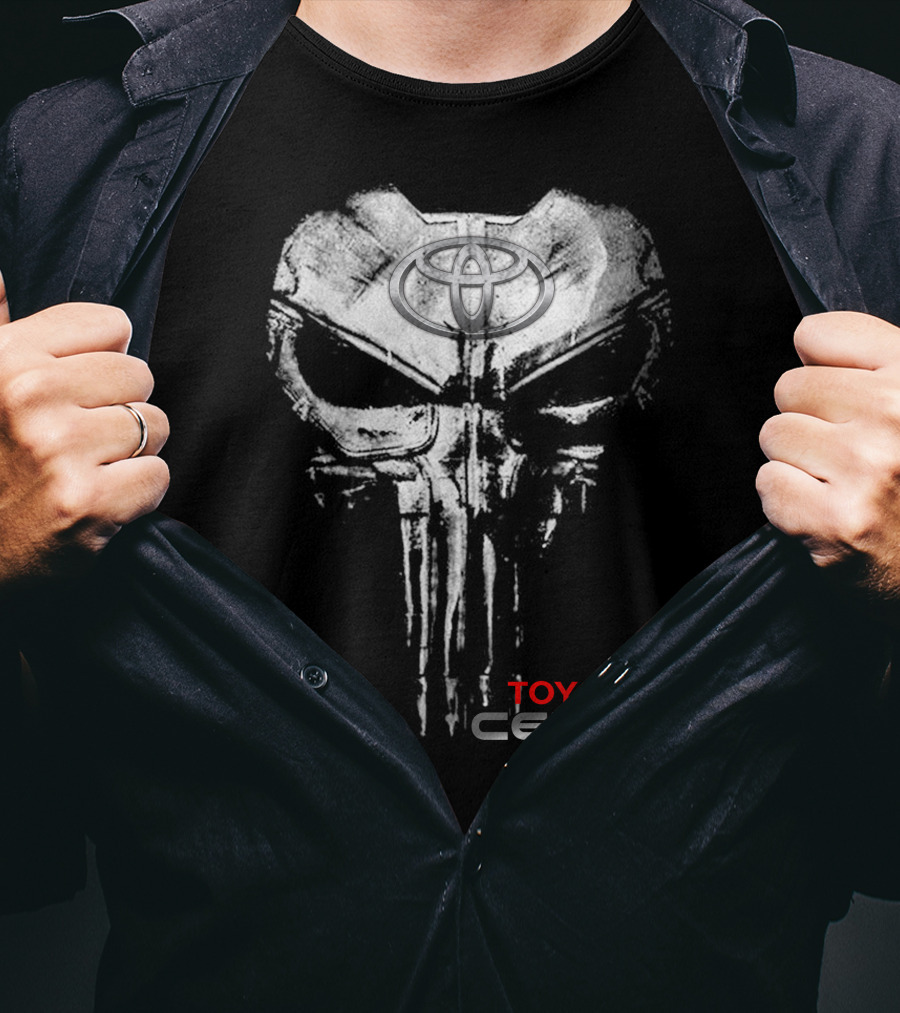 Toyota Celica Skull Emblem T-Shirt