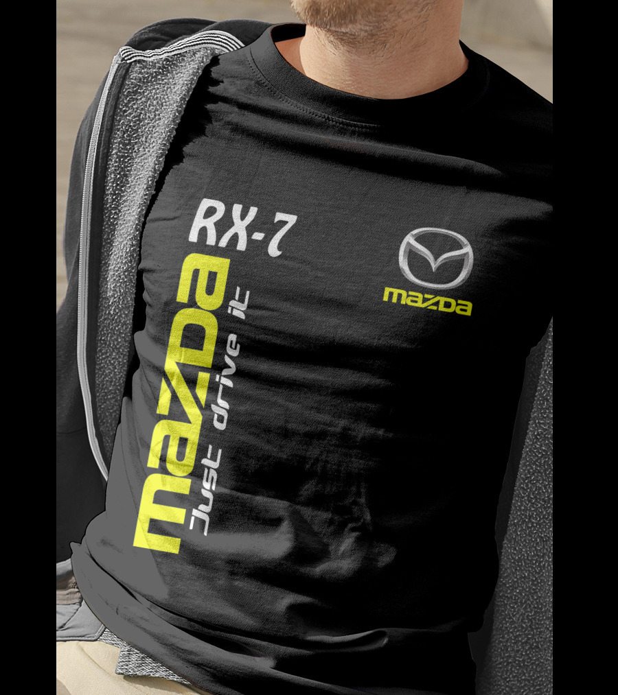 Mazda RX-7 Just Drive It T-Shirt