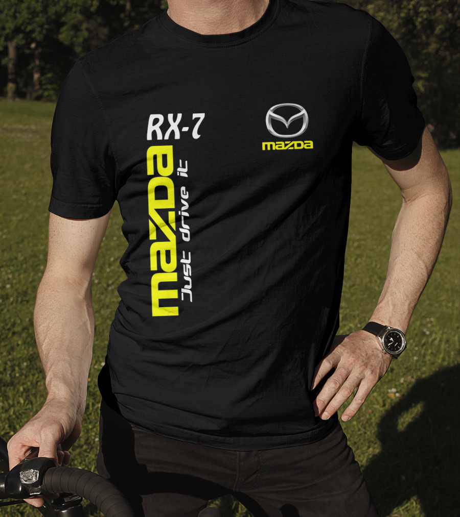 Mazda RX-7 Just Drive It T-Shirt