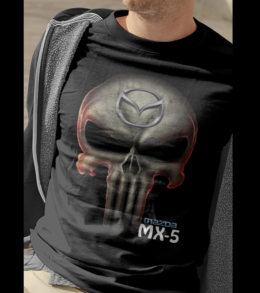 Mazda MX-5 Skull T-Shirt