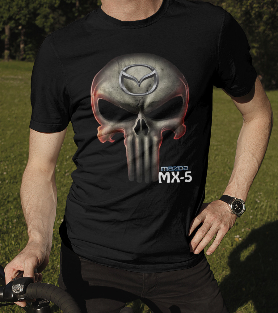Mazda MX-5 Skull T-Shirt