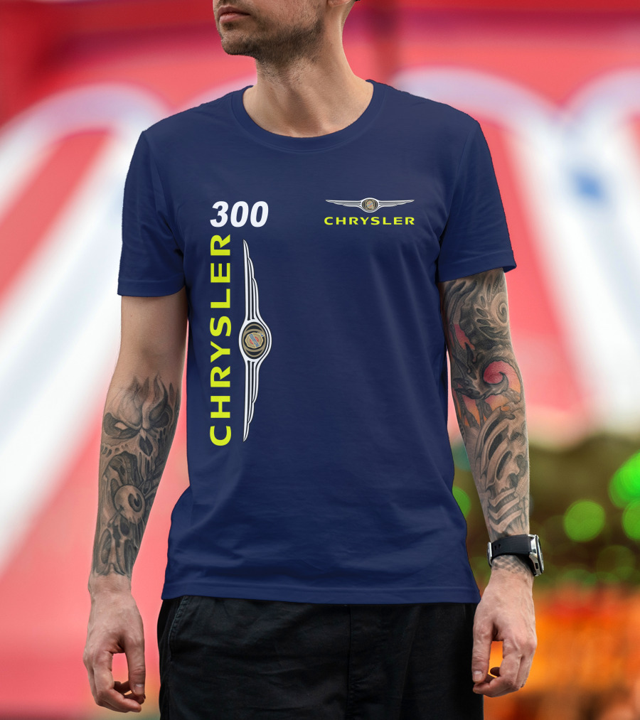 CHRYSLER 300 Emblem Logo Styling T-Shirt