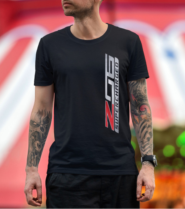 Premium T-Shirt: C7 Vette Z06 Supercharged T-Shirt C7 Vette Z06 Supercharged T-Shirt