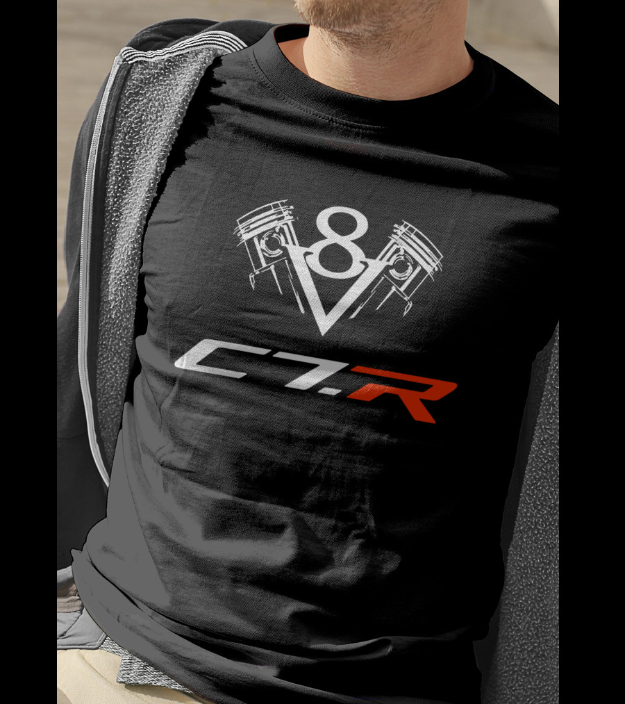 C7.R V8 Racing Engine T-Shirt