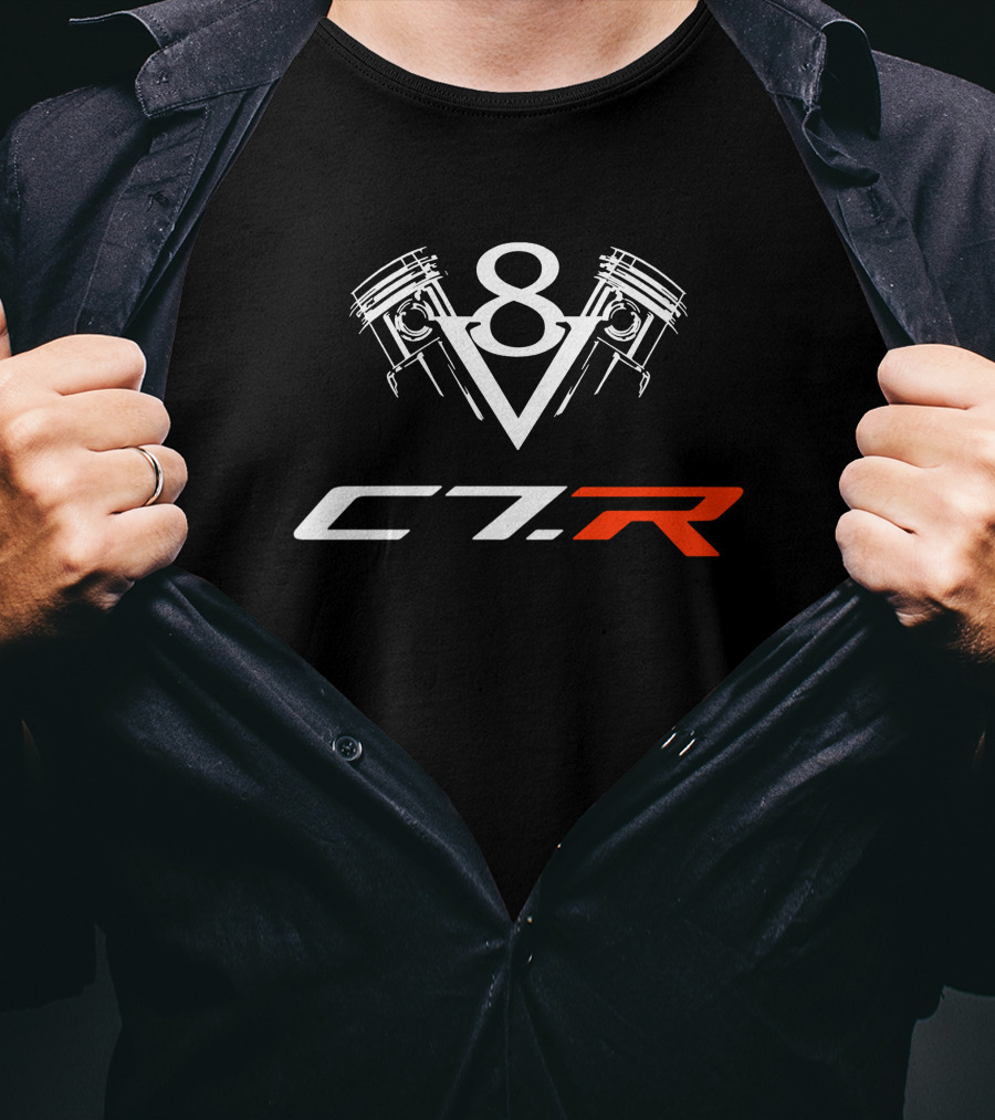 C7.R V8 Racing Engine T-Shirt