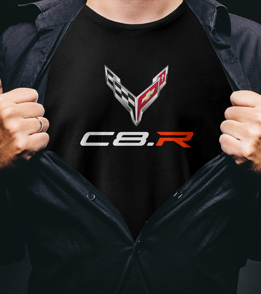 C8.R Corvette Racing Emblem T-Shirt