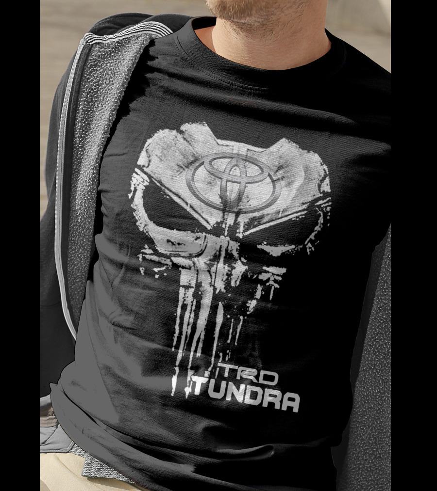 TRD Tundra Punisher Skull Toyota T-Shirt
