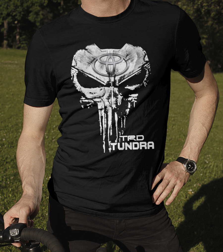 TRD Tundra Punisher Skull Toyota T-Shirt