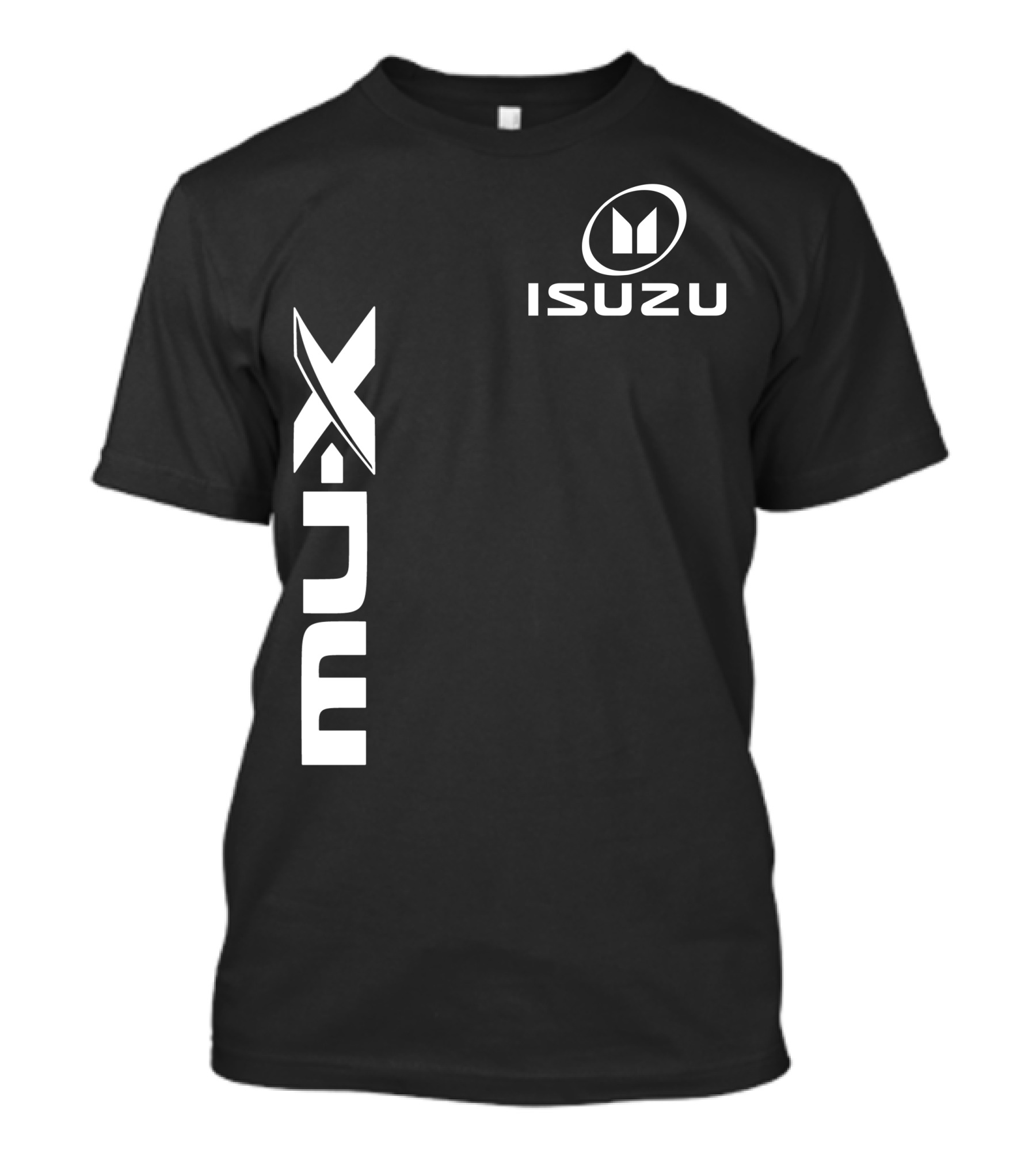 ISUZU MU-X Vertical Logo With Iconic T-Shirt