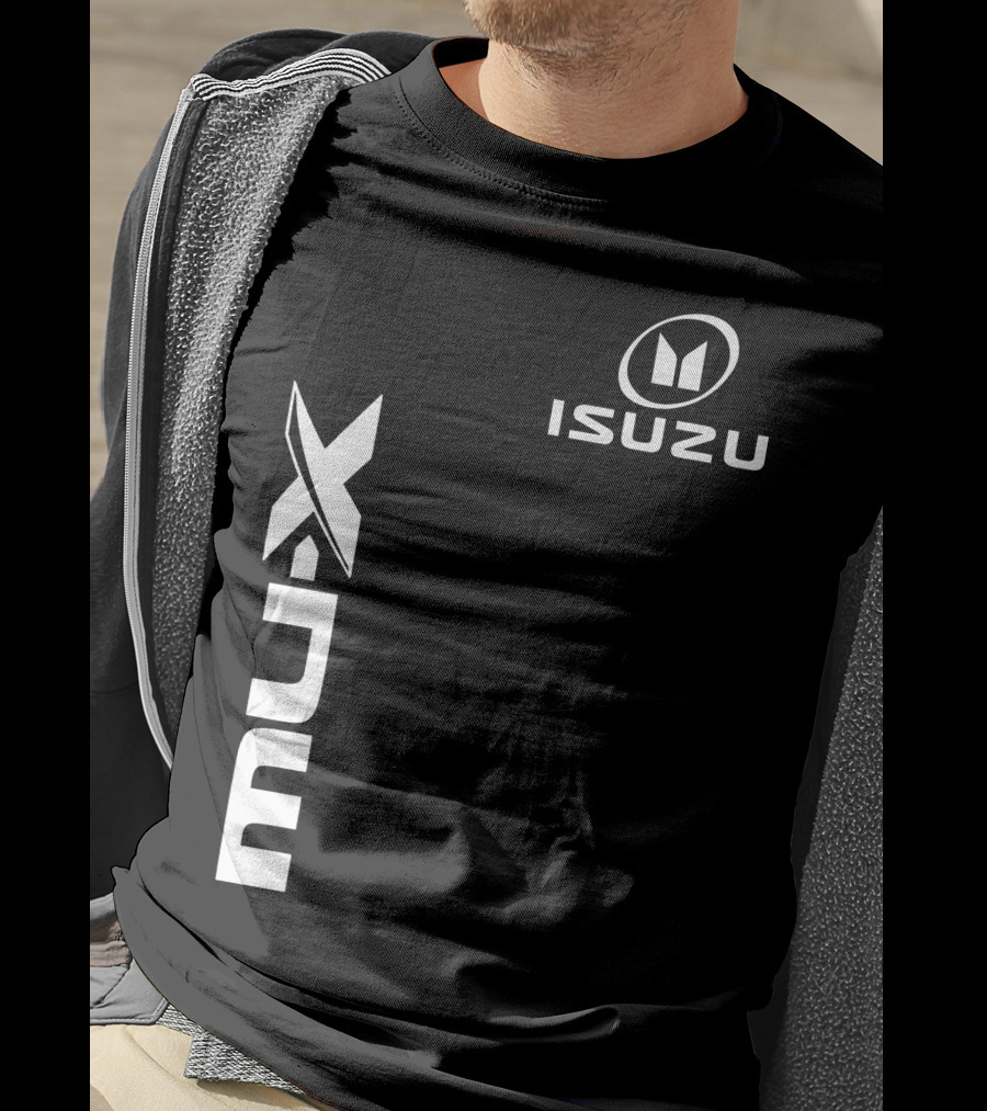 ISUZU MU-X Vertical Logo With Iconic T-Shirt