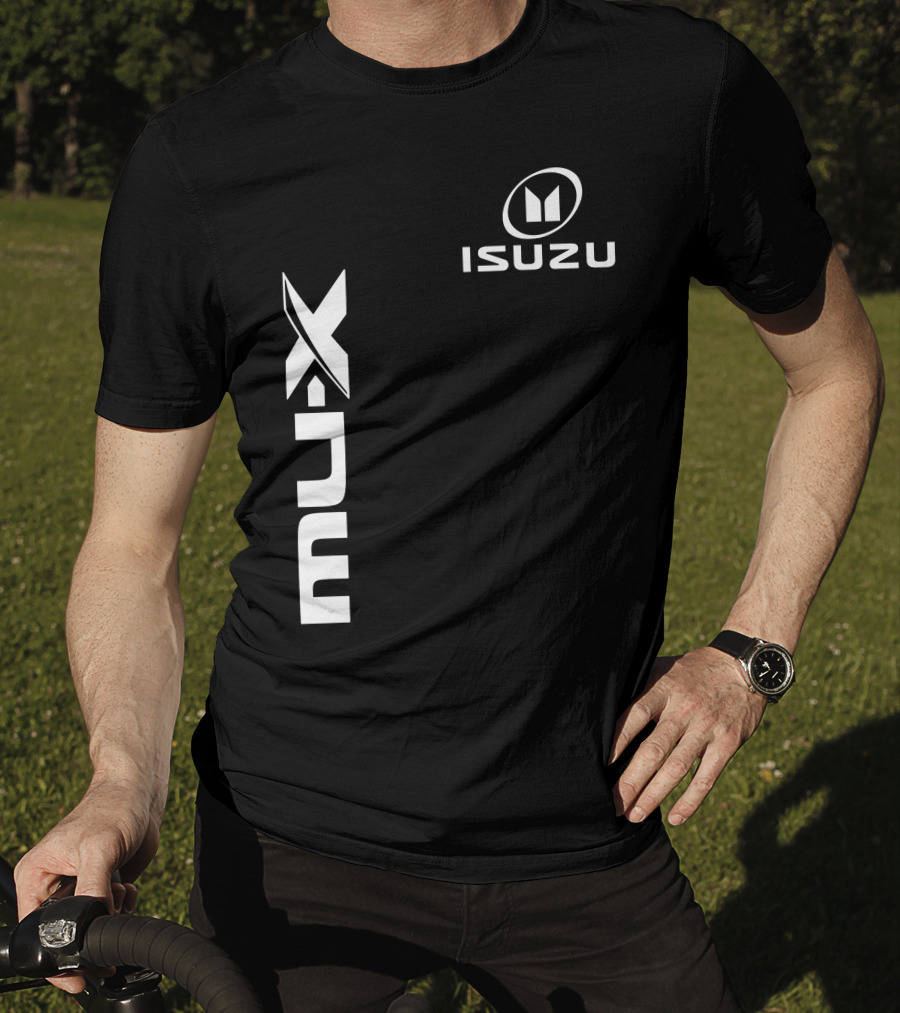 ISUZU MU-X Vertical Logo With Iconic T-Shirt