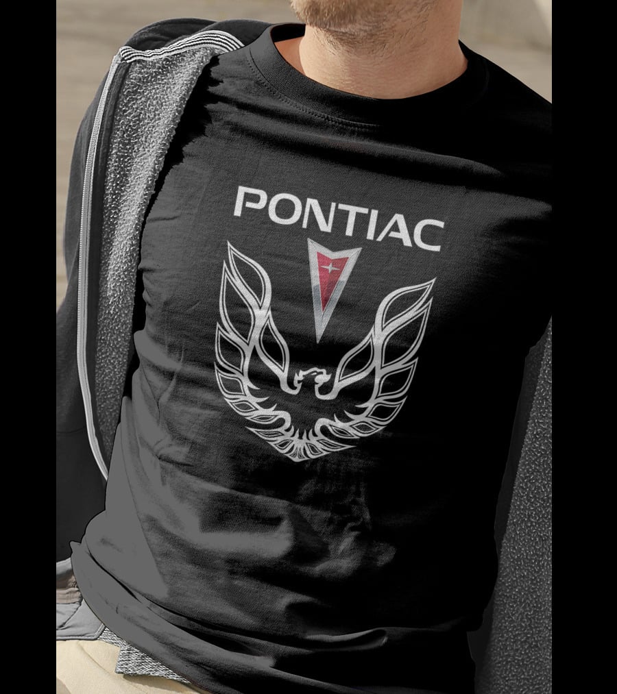 Pontiac Firebird Emblem With Iconic Logo And Stylized Phoenix Wings T-Shirt