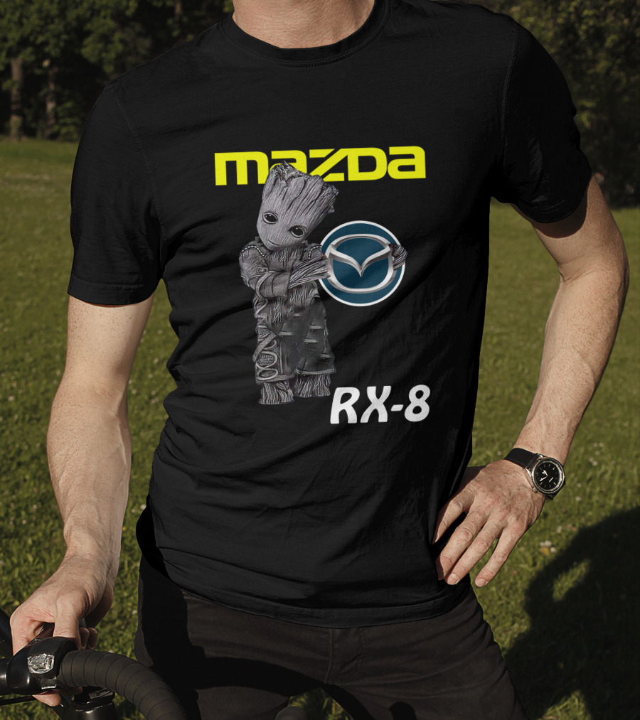 Mazda RX-8 Cute Tree Character Embrace T-Shirt