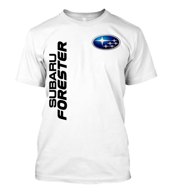 SUBARU FORESTER Logo Oval Badge T-Shirt