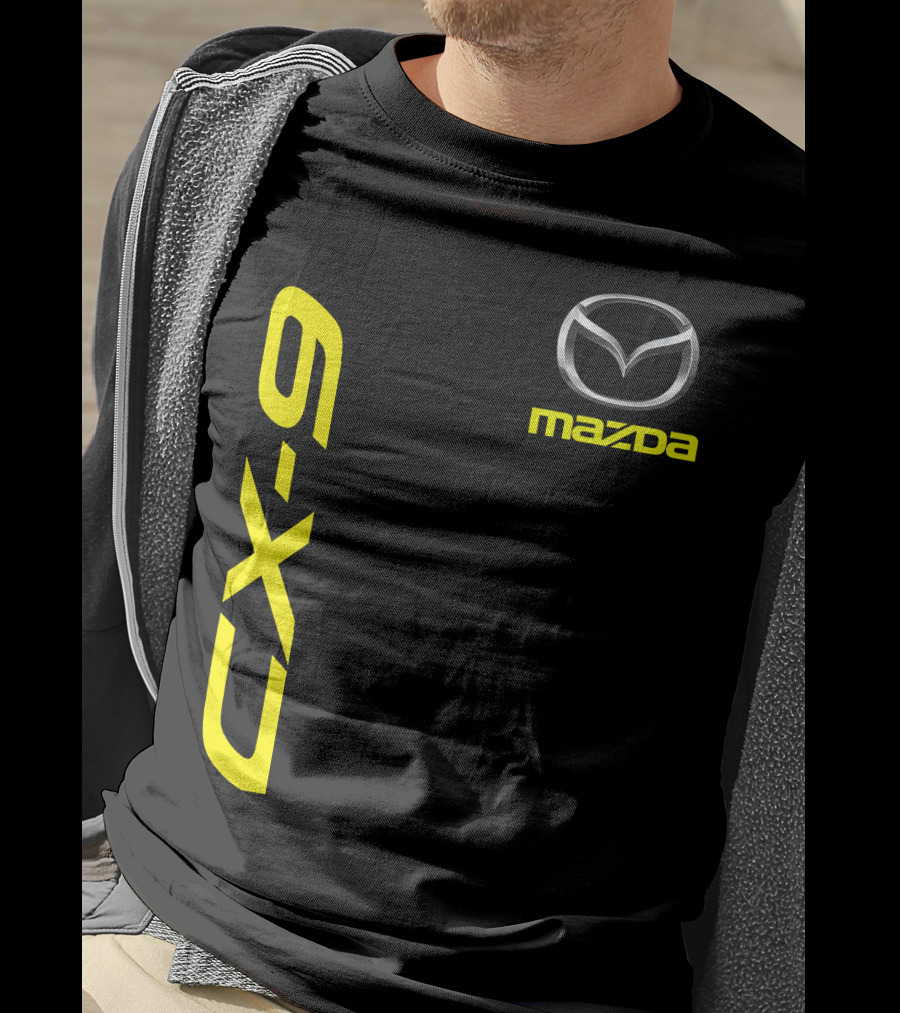 Mazda CX-9 Logo Design In T-Shirt