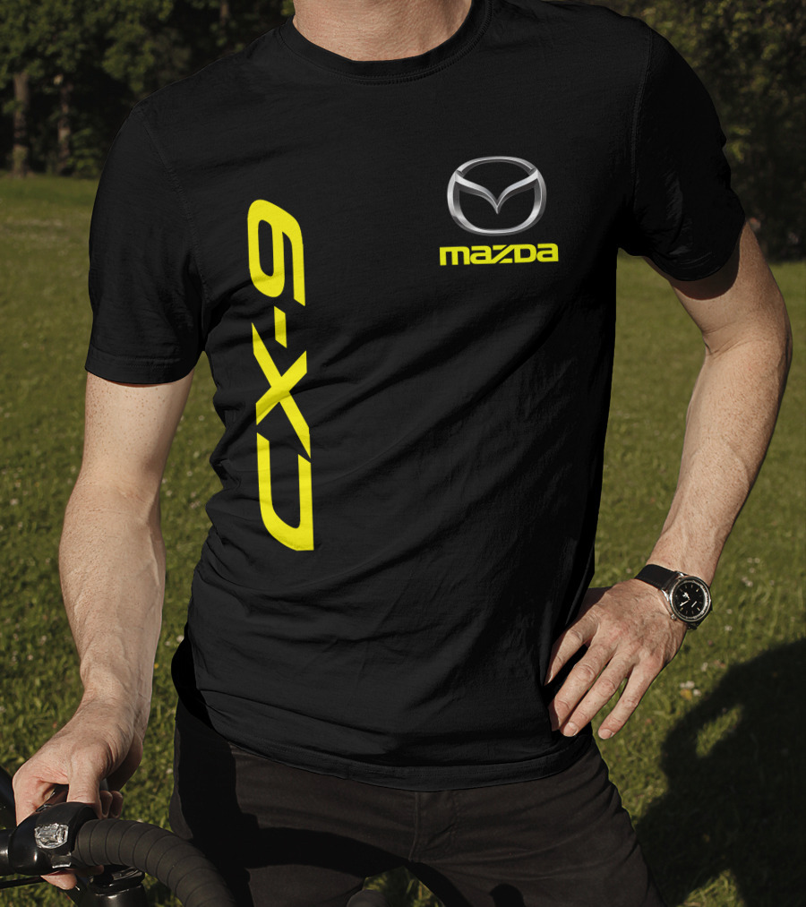 Mazda CX-9 Logo Design In T-Shirt