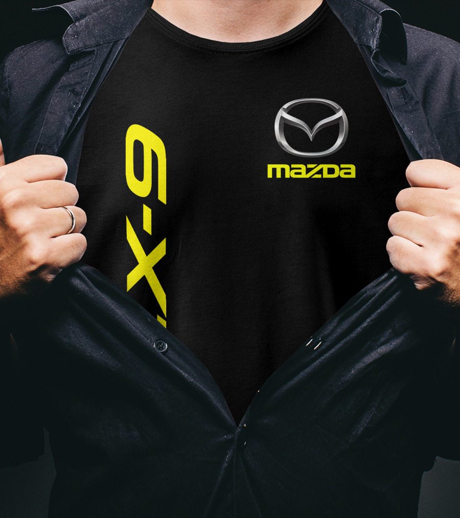 Mazda CX-9 Logo Design In T-Shirt
