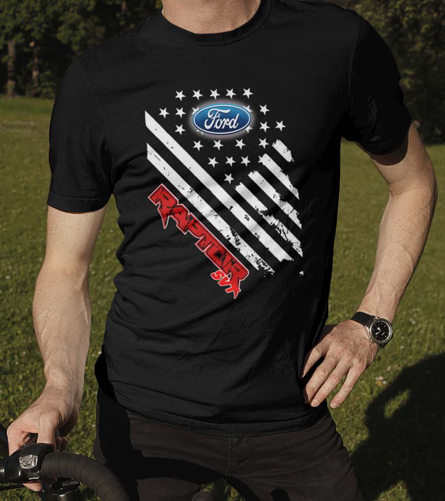 Ford Raptor SVT American Flag T-Shirt