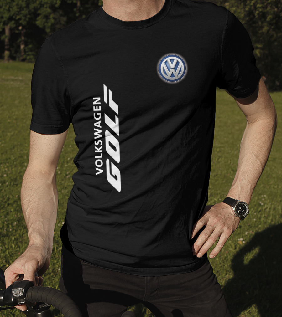 Volkswagen Golf Classic Logo Automotive T-Shirt