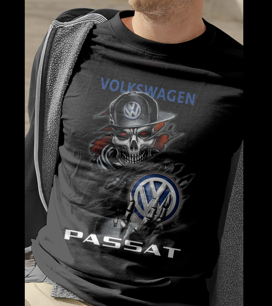 VOLKSWAGEN PASSAT 05 Skull T-Shirt