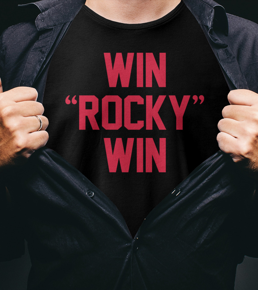 Win Rocky Win Movie Fan T-Shirt