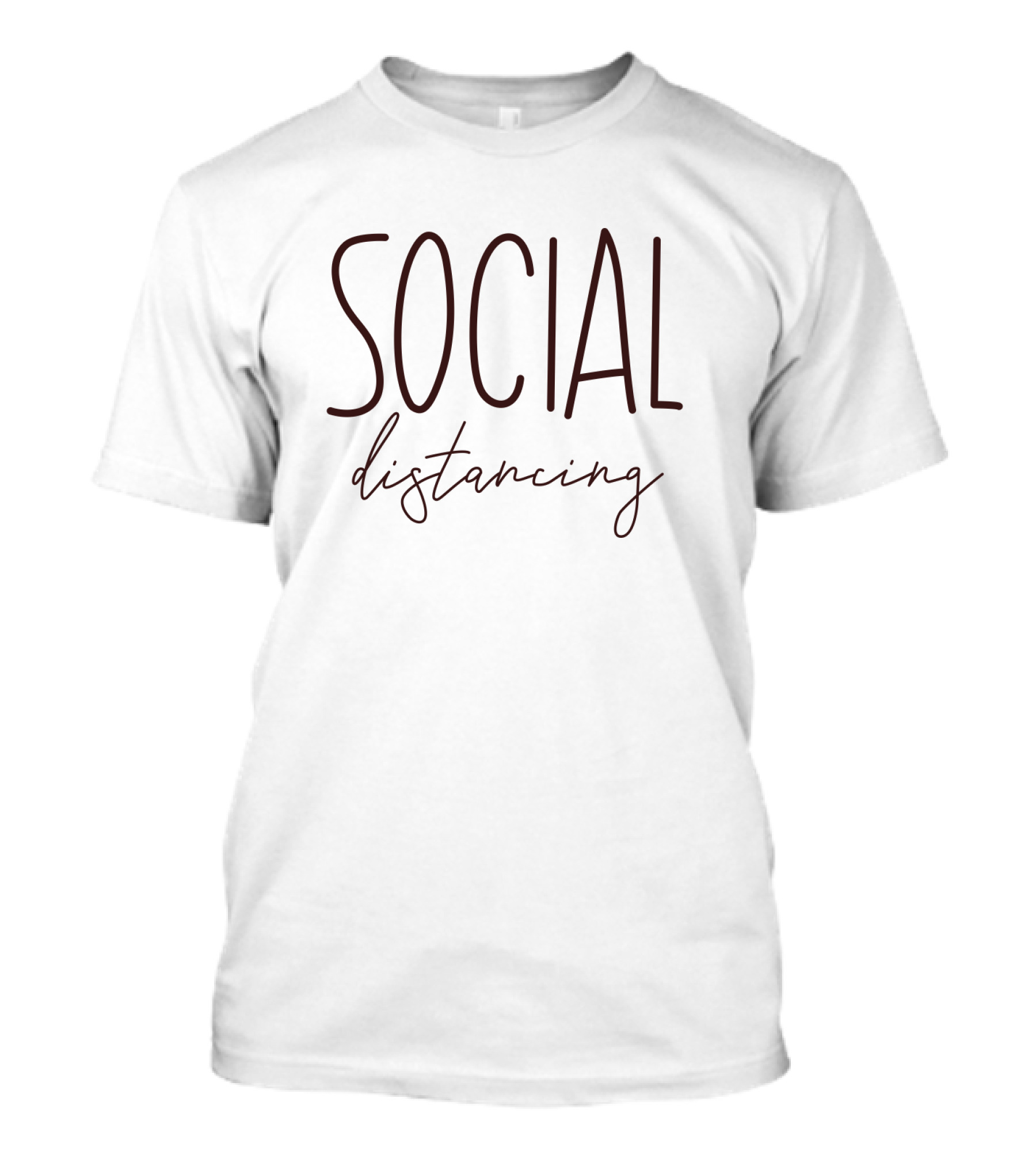 Social Distancing With Special T-Shirt