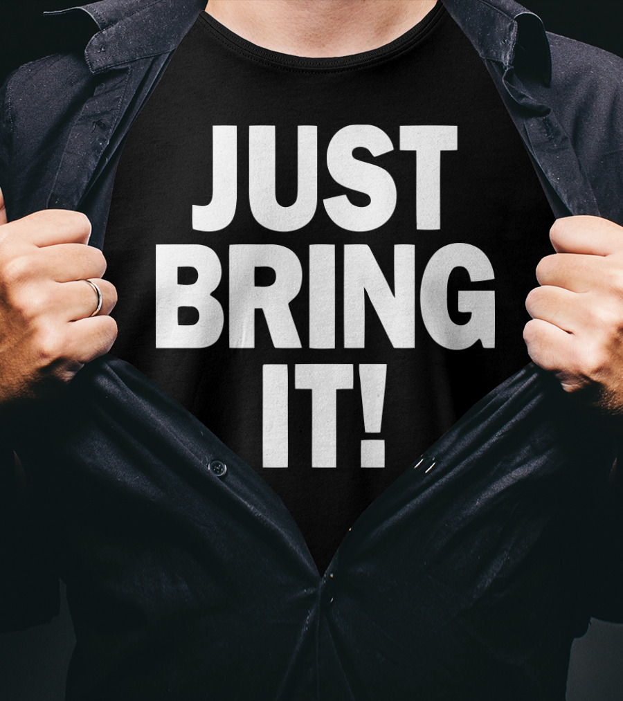 WWE The Rock Just Bring It Catchphrase T-Shirt