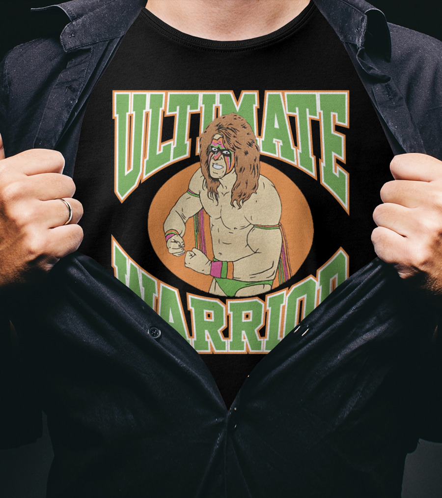 Ultimate Warrior Vintage Wrestling Icon T-Shirt