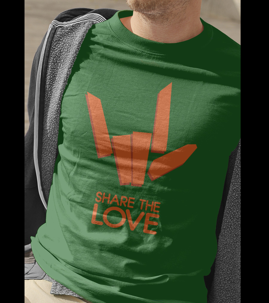 SHARE THE LOVE Stephen Sharer Merch T-Shirt