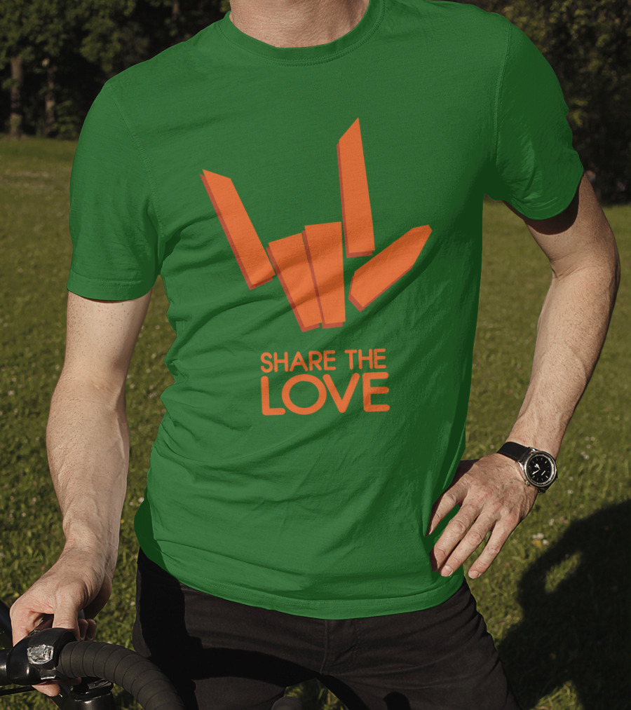 SHARE THE LOVE Stephen Sharer Merch T-Shirt