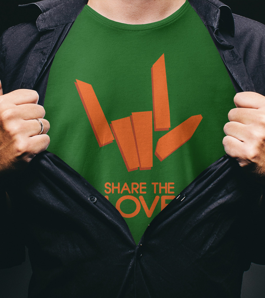 SHARE THE LOVE Stephen Sharer Merch T-Shirt