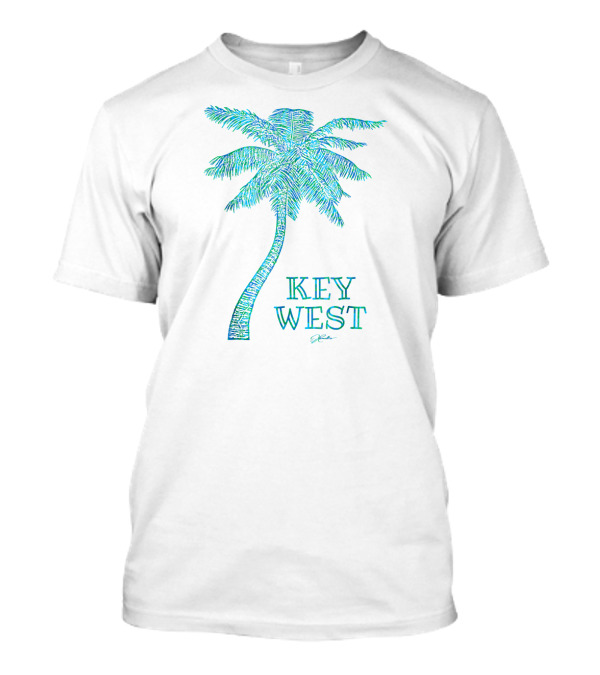 Key West JCombs Palm Tree Florida T-Shirt