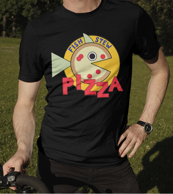 Steven Universe Fish Stew Pizza Logo Iconic Cartoon Network T-Shirt