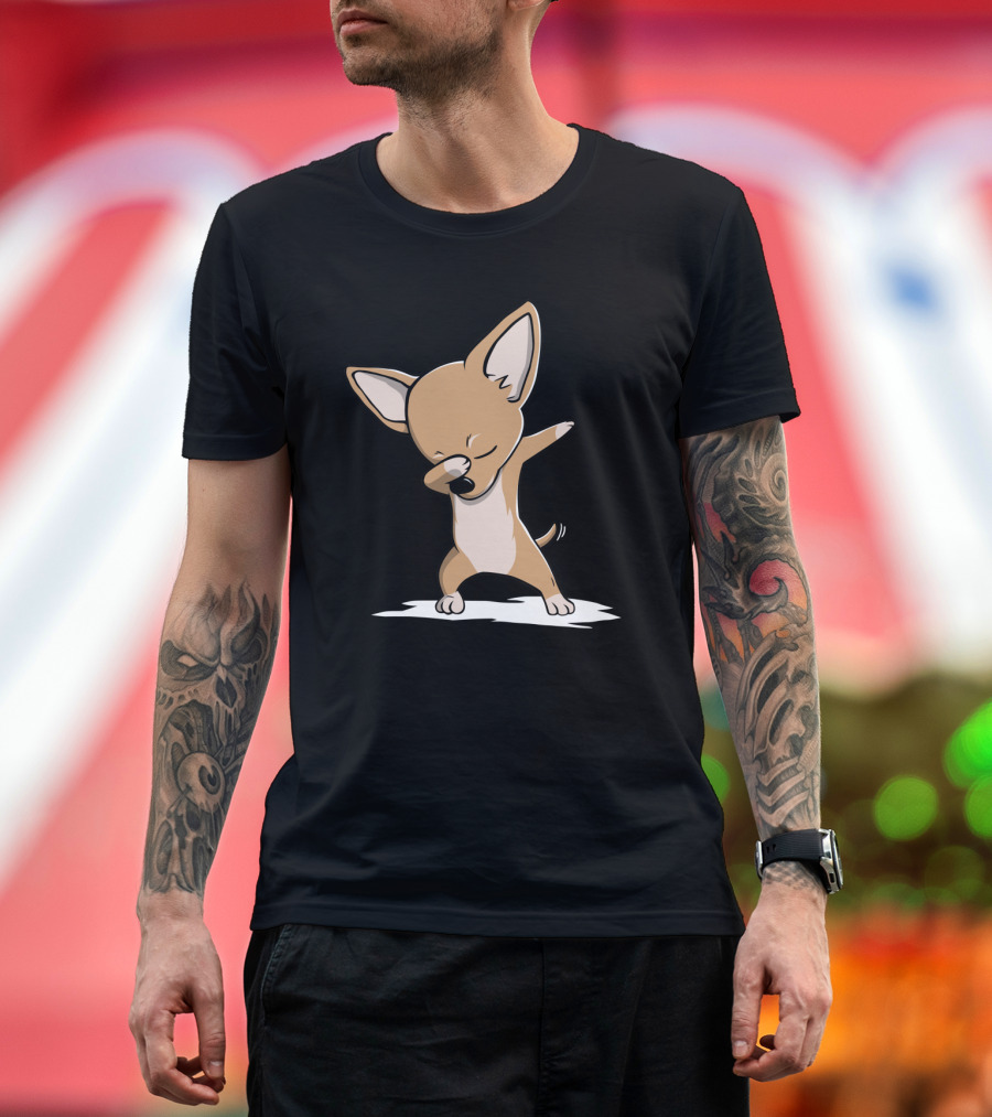 Chihuahua Performing Dab Dance Move T-Shirt