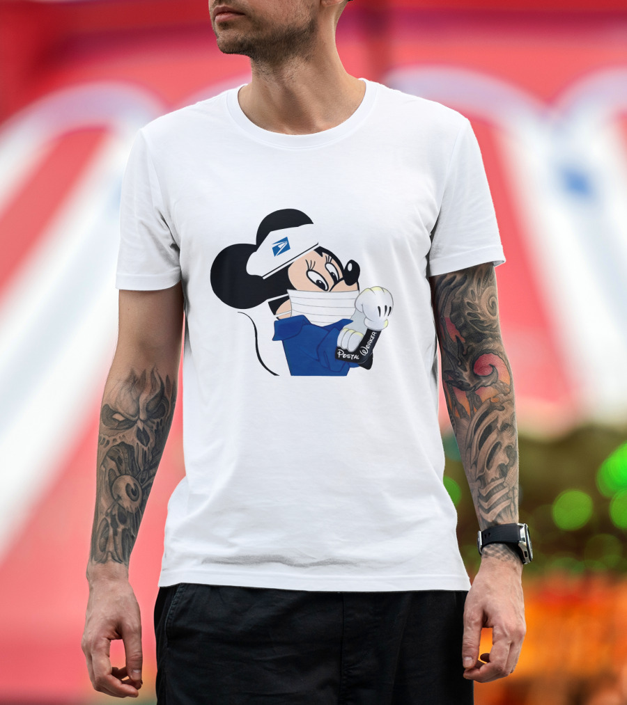 Minnie Mouse Postal Worker Collection3 United States Postal Service T-Shirt