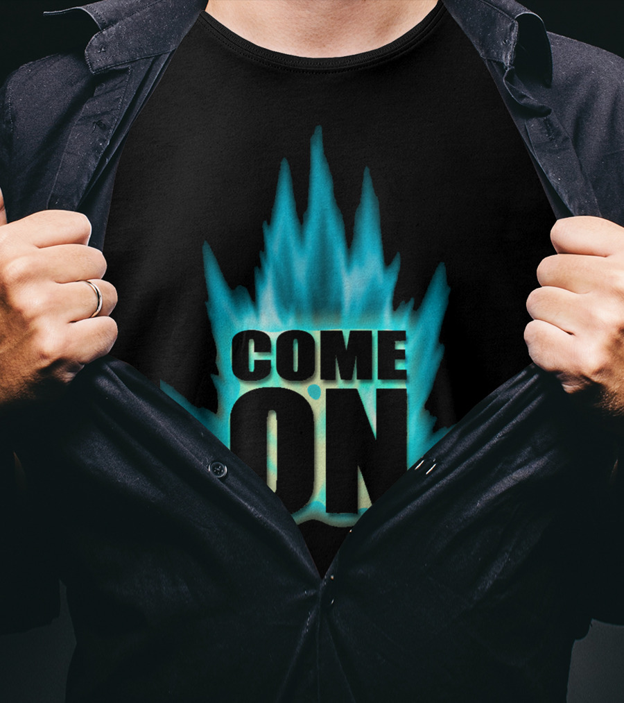 Come On Goku Super Saiyan Aura Burst T-Shirt