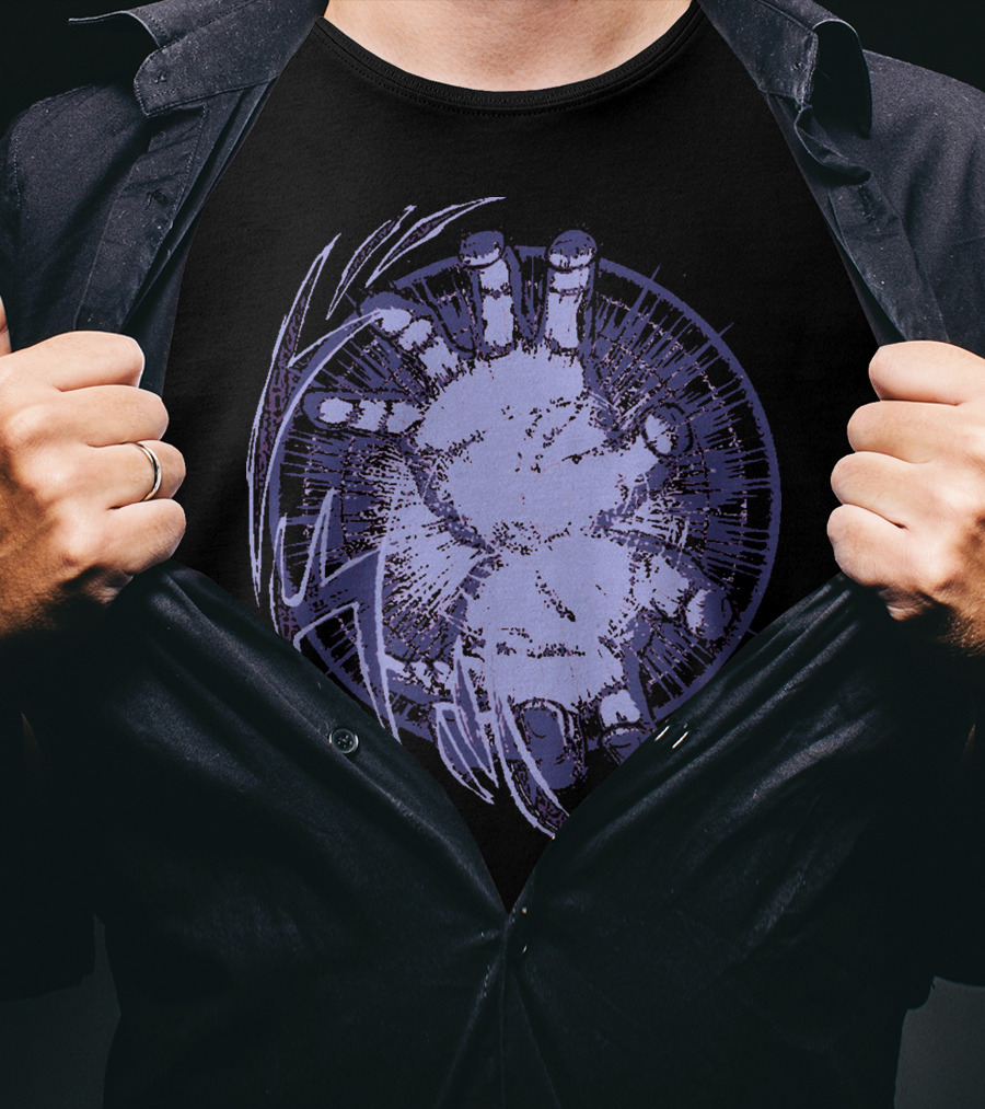 Gokus Kamehameha Energy Wave Hands T-Shirt