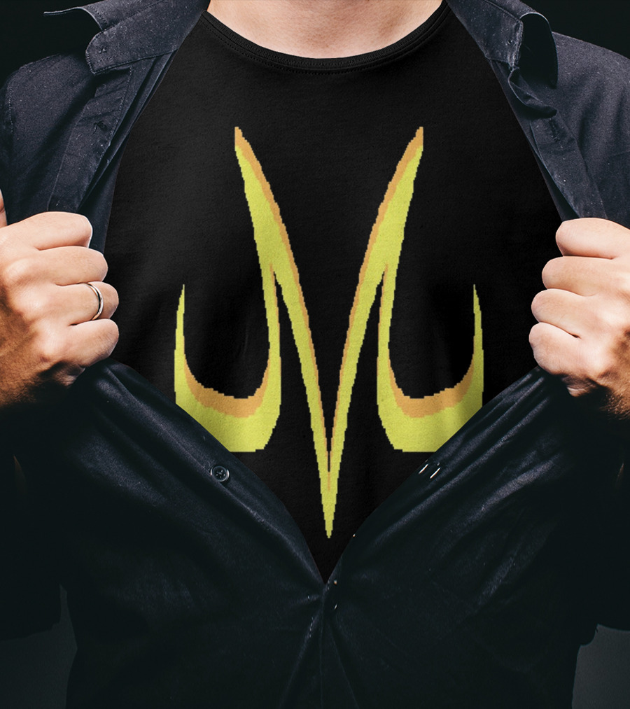 Majin Symbol Yellow M T-Shirt