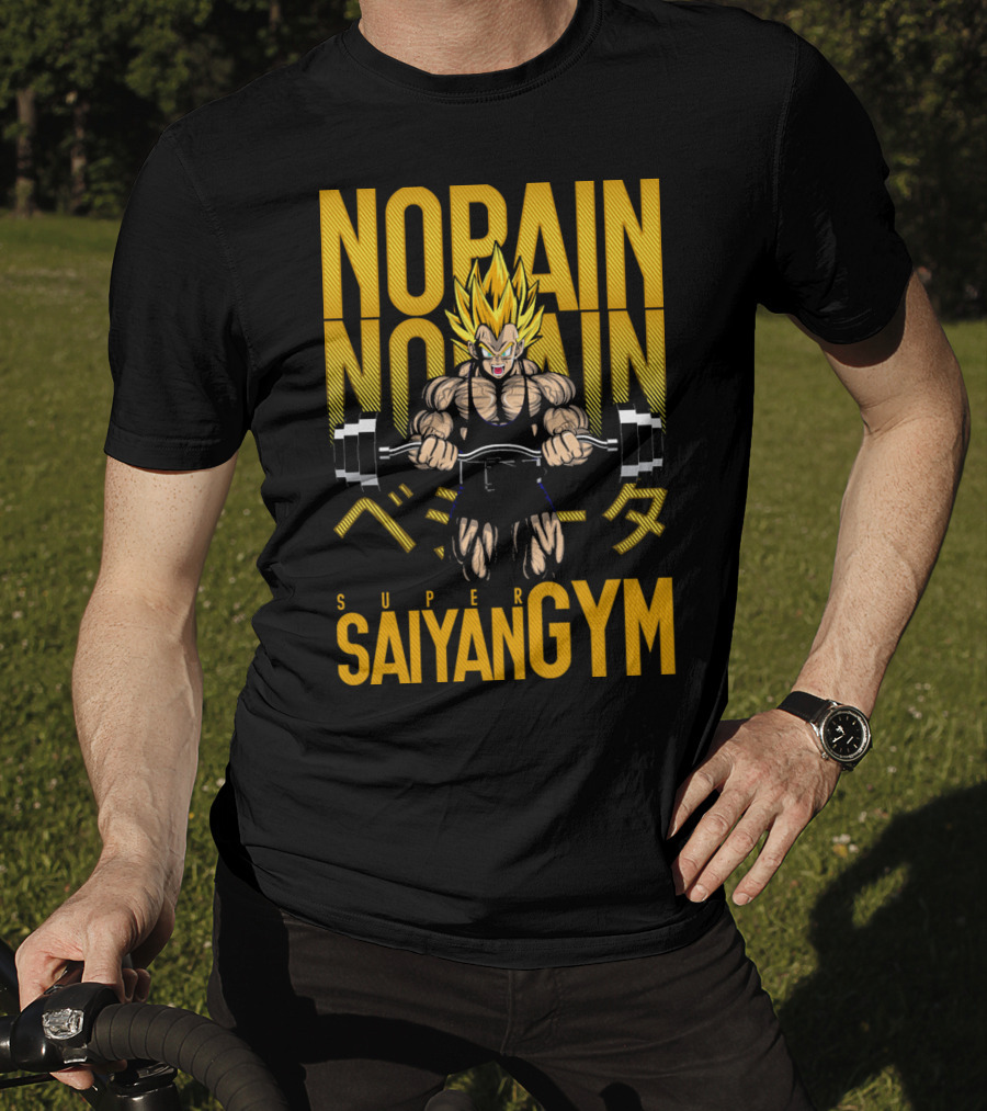 No Pain No Pain Super Saiyan Gym T-Shirt