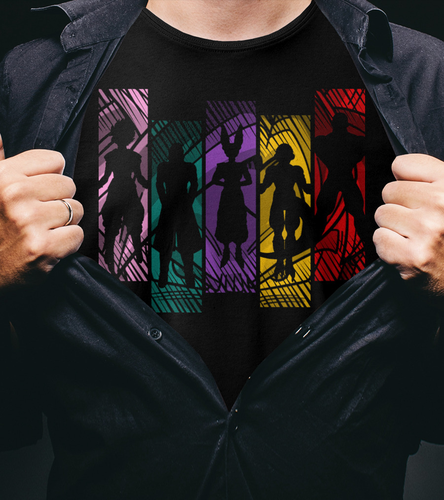 Super Rivals Colorful T-Shirt