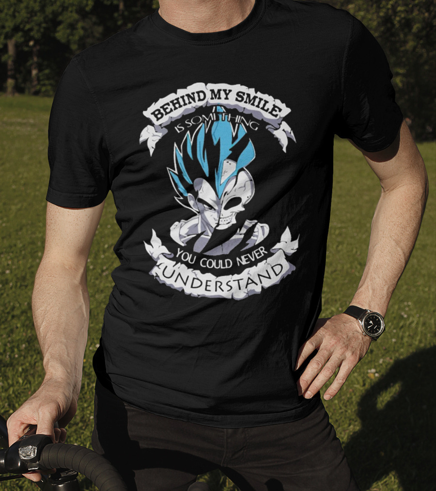 Behind My Smile Is Something You Could Never Understand Vegeta T-Shirt