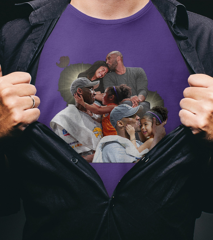 Kobe And Gigi Celebration Los Angeles Lakers Moments T-Shirt