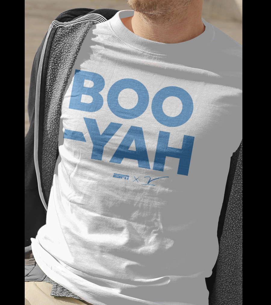Stuart Scott Booyah ESPN X V T-Shirt