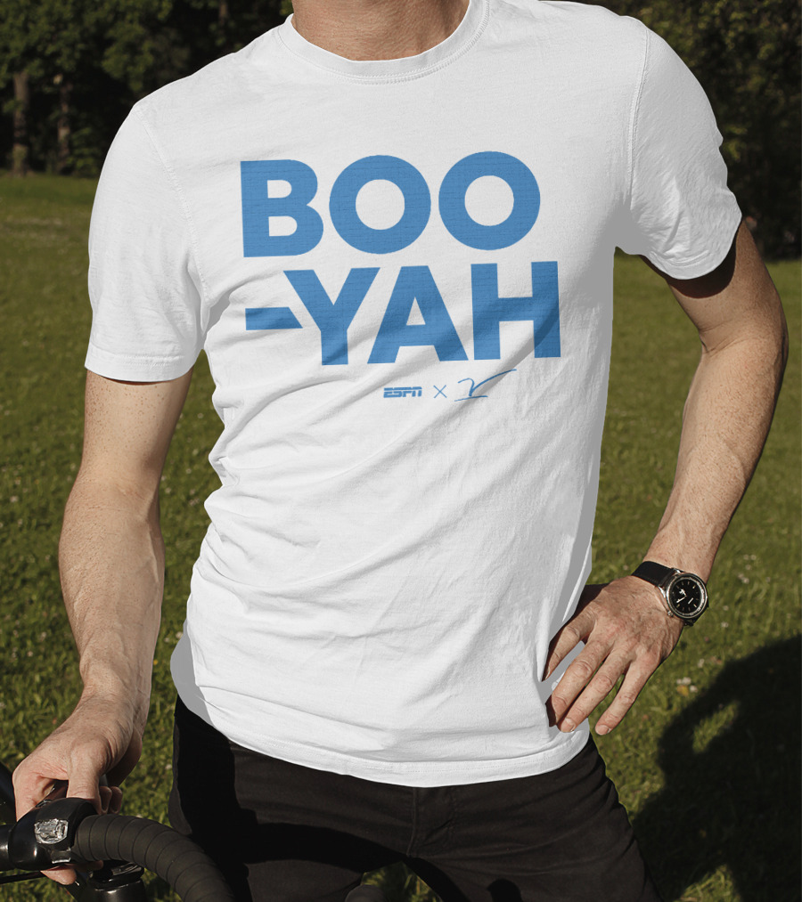 Stuart Scott Booyah ESPN X V T-Shirt