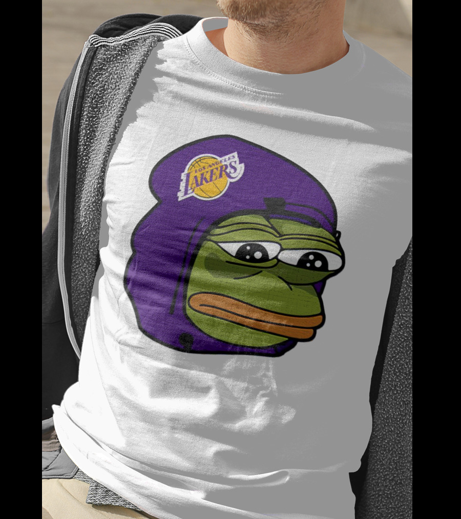 Pepe The Frog Los Angeles Lakers T-Shirt